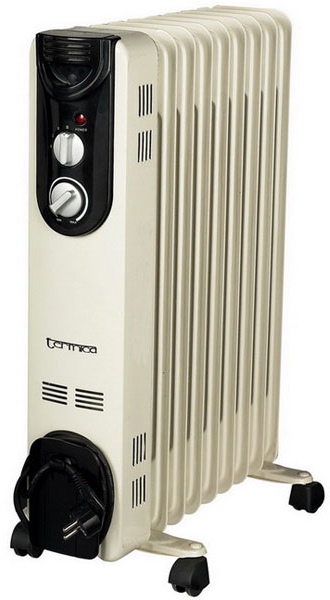 Масляный радиатор Termica Standart 0715 (7 секц. 0,6/0,9/1,5кВт) 