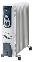Масляный радиатор Termica Comfort 0920 (9 секц. 1,0/1,5/2,4 кВт)